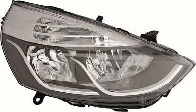 Faro fanale anteriore destro CLIO 13-10.16 cromato MAGNETI H7+H1 con mo