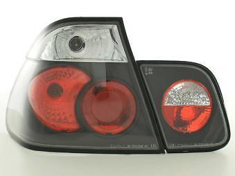 Coppia Fari Fanali Posteriori Tuning serie 3 Berlina (E46) 01-05 nero