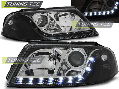 FARI DAYLIGHT NERO per PASSAT 3BG B5 FL 09.00-03.05