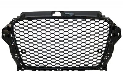Griglia Calandra anteriore Tuning A3 8V (2012-2016) Stile RS3 Nero Lucido