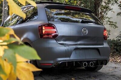 Coppia Fari Fanali tuning posteriori Polo 6R 6C 6R 61 2011-2017 Freccia dinamica