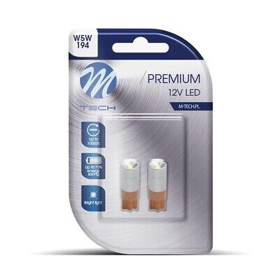 Blister 2x LED L325 W5W 3W 12V SMDCANBUS bianco