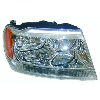 Faro fanale anteriore Sinistro GRAND CHEROKEE 99-05 per reg elettrica solo Limit