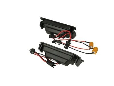 Coppia Kit Luci Targa Led i20 i10 Coupe GK Tiburon Bianco Canbus 12V