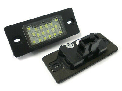 Coppia plafoniere Luci Targa Tuning TIGUAN TOUAREG GOLF VI VARIANT CAYENNE LED