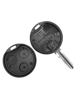 Guscio Chiave Telecomando 3 Tasti con Lama YM23 Batteria Su Circuito Senza