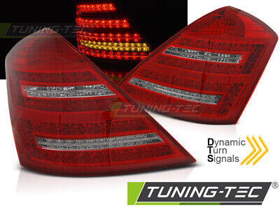 LED TAIL LIGHTS RED WHITE SEQ fits W221 S-KLASA 05-09