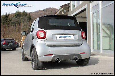 FORTWO BRABUS 900 (109CV) CABRIO 2015-- Posteriore con uscita diam. 90