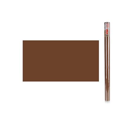6 Rotoli Carta Adesive Per Mobili 45X200cm Colore Caffe Scuro da Parati