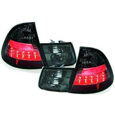 Coppia fari fanali posteriori TUNING Serie 3 E46 Touring 98-05 LED nero 4 pz