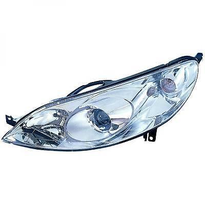 Faro fanale anteriore Destro 407, 04- BOSCH H7+H1 per reg elettrica