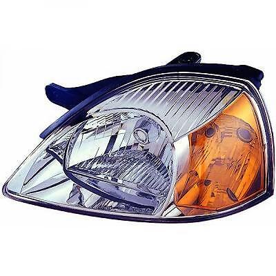 Faro fanale anteriore Sinistro RIO 02-05 H4 con motorino, freccia arancio