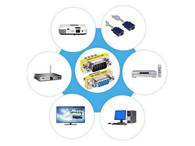 Convertitore Adattatore Video VGA 15P Da Femmina a <ul><li>L'accoppiatore
