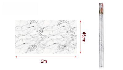6 Rotoli Carta Adesive Per Mobili 45X200cm Effetto Marmo da Parati Autoadesive