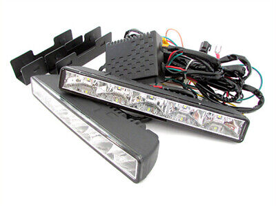 Luci Diurne Led DRLs 12V 24V 5W Dimmerabile Funzione Frecce e Ritardo