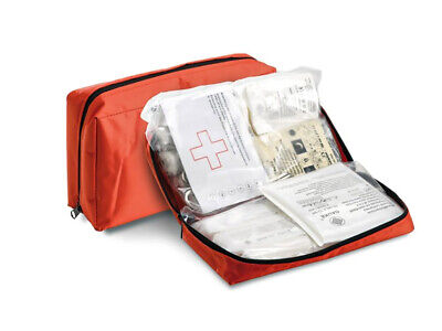 Kit Pronto Soccorso Morbido Con Zip e Velcro Per Uso In Auto Furgone e Casa