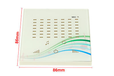 Centralina o Musica Touch Panel Music Controller Da Incasso A Muro 86X86mm