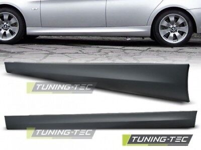 Coppia Set Kit Minigonne Laterali Tuning E90 E91 2009-2011 style M3 look ABS