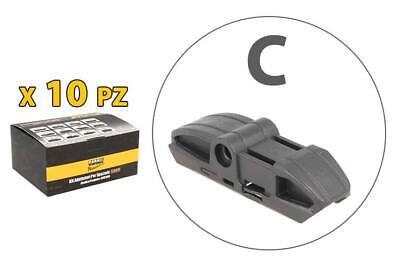 Kit 10 Attacchi C Per Spazzole Tergicristallo Carall S985 Flat e T191 Ibrida <p