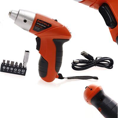 Cacciavite Elettrico Avvitatore a Batteria Velocita 200r/min Con Luce Led