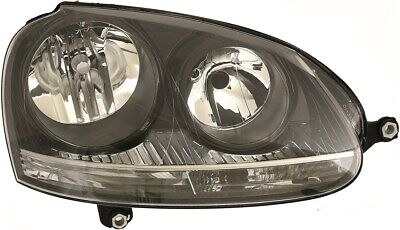 Faro anteriore destro GOLF 5 03-08 bordo nero H7+H7 con motor reg el 1K6941006T