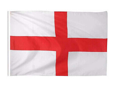Bandiera Inglese Inghilterra UK GB 145X90cm In Tessuto Poliestere Con Passante