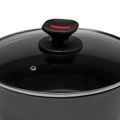 Casseruola Induzione Fonda Antiaderente Con Coperchio Diametro 20cm Spessore