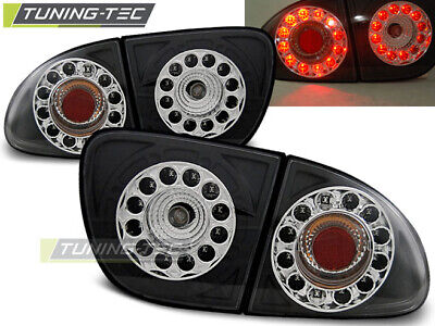 LED TAIL LIGHTS BLACK fits LEON 04.99-08.04