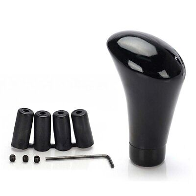 Autoricambi Pomello Leva Cambio 9cm, Universale in Nero per Automobili