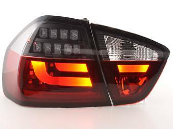 Coppia Fari Fanali Posteriori Tuning LED serie 3 E90 Limo 05-08 rosso/nero
