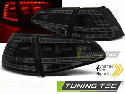 Faro Fanale Led Tuning GOLF 7 13-17 NERO FUME' LED GTI