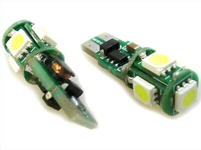 Lampada Led Luci Posizione Canbus Pro T10 W5W 5 Smd 12V No Errore <p