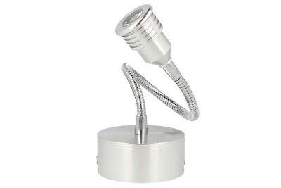 Applique Faretto Lampada Led Da Parete e Muro Flessibile Bianco Neutro 1W 220V