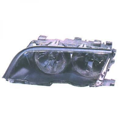 Faro anteriore sx Serie3 E46 98-01 con motor reg el bordo nero