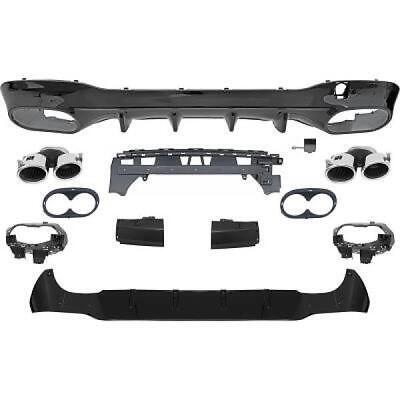 DIFFUSORE POSTERIORE X/C118, DIFFUSORE/SPOILER/OCCHIELLO 19-   SPORT