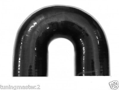 Manicotto Giunto Tubo Raccordo Hose CURVA 180° 19mm Silicone Siliconico 3 strati
