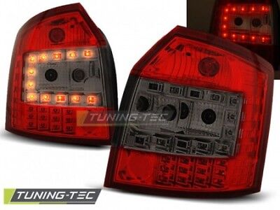 Coppia Set Fari Fanali Posteriori Tuning A4 10.00-10.04 AVANT LED R-S