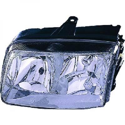Faro fanale anteriore Sinistro POLO 99-01 HELLA H7+H1 per reg elettrica