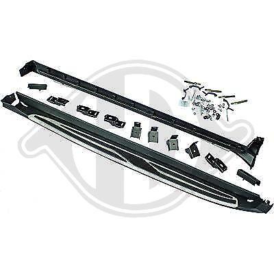 Coppia Set KIT pedane laterali KUGA 2013 > 2018 ABS con accessori di montaggio
