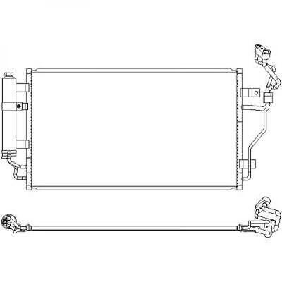 Condensatore clima Leaf Electric 2013/02- 921003NF0A