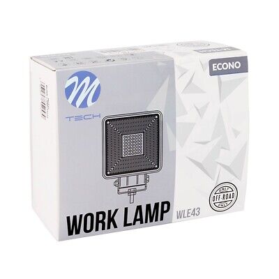 Faro di Lavoro M-TECH ECONO 4" 49xSMD3030 - Square 49W 10-30V Flood