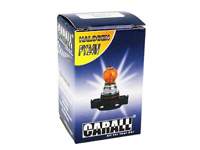 Lampada Alogena PY24W 12V 24W Arancione Amber Per Frecce Anteriore R8