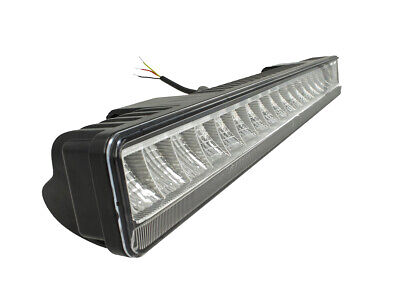 Barra Fanale Led Driving Light Slim Con Luci Diurne 54W 380mm 9V-32V IP67 Per