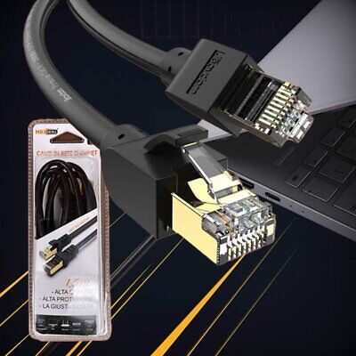 Cavo di Rete Ethernet RJ45 Cat 6 Placcato in Oro Velocita Massima