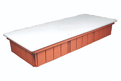 Cassetta Di Derivazione Da Incasso Muro IP40 Con Coperchio e Viti 516X200X90mm