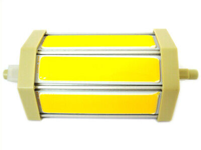 Lampada Led R7S RX7S Lineare Dimmerabile 118mm COB 9W = 90W 220V Bianco Caldo