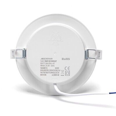 Luci Downlight LED Intelligente da Incasso 9W WiFi e Controllo Vocale, 780