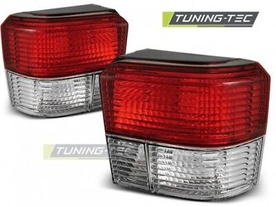 Coppia Fari Fanali Posteriori Tuning T4 90-03.03 Rosso/Bianco