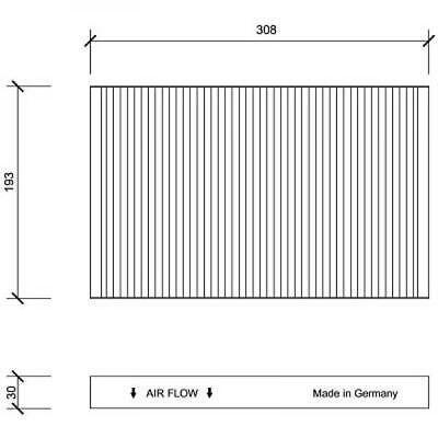 Filtro abitacolo antipolline A6/Allroad