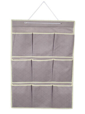 Borsa Portaoggetti da Parete Sacca Portatutto Appendere 9 Tasche 45X78cm